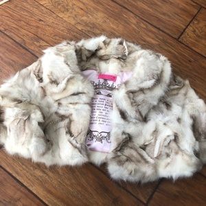 Juicy Couture 100% Fox Fur Jacket